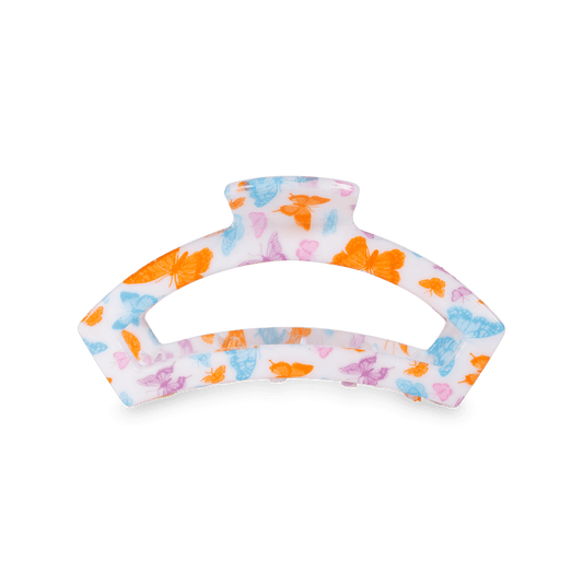 TELETIES - Open Medium Hair Clip - Fluttering By