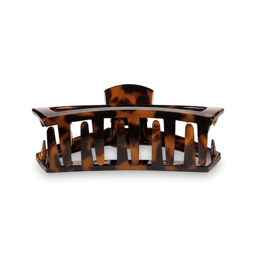 TELETIES - Open Medium Hair Clip - Tortoise