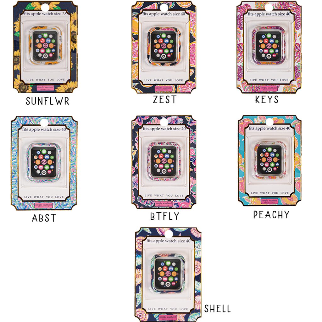 FINAL SALE - Simply Southern - Apple Watch Bumper - 40MM - Asst.
