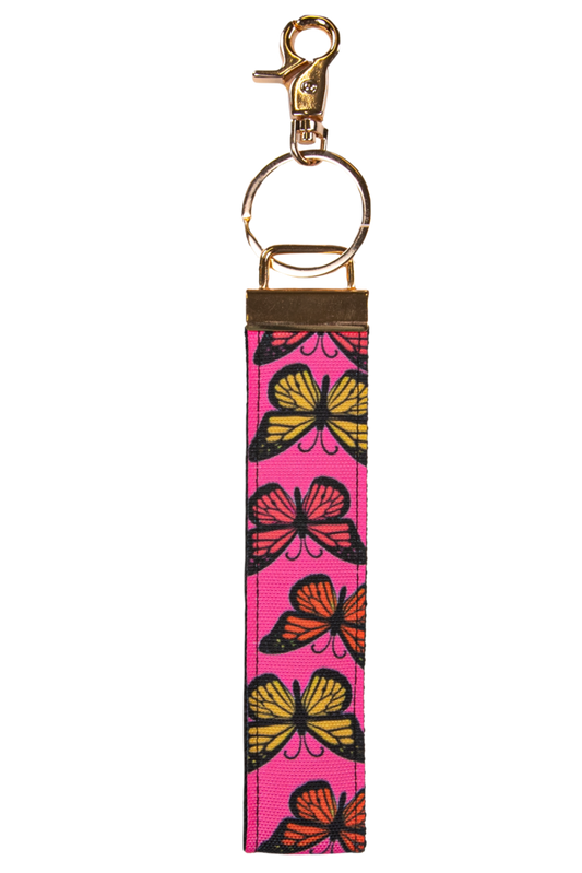 FINAL SALE - Simply Southern - Key Fob - Butterfly