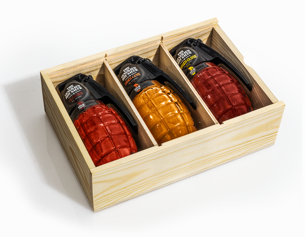 The General's Hot Sauce - 1-Star Gift Box
