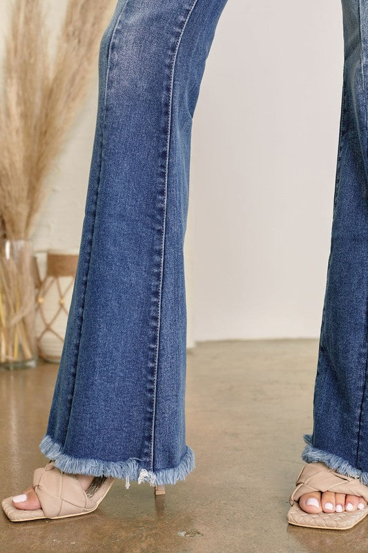 KanCan ASHTON High Rise Flare Jeans - Medium