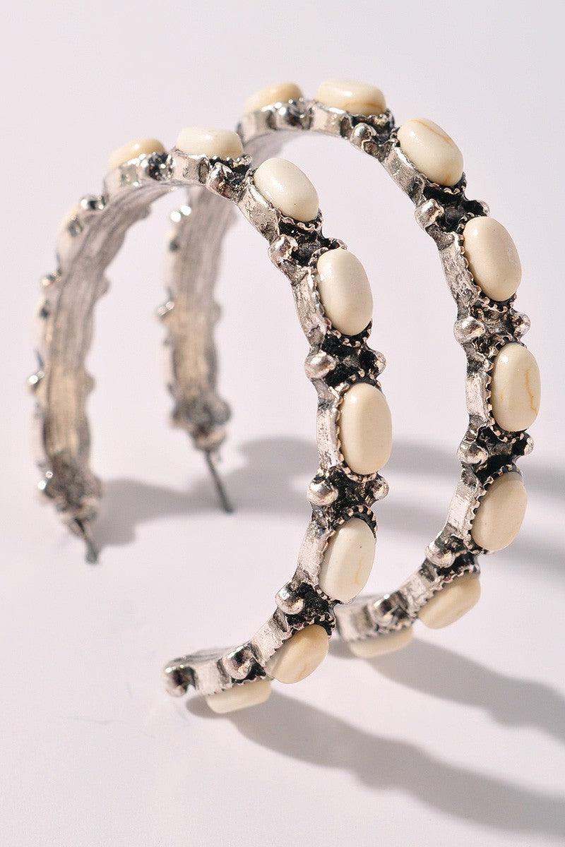The Kori Earring - Ivory