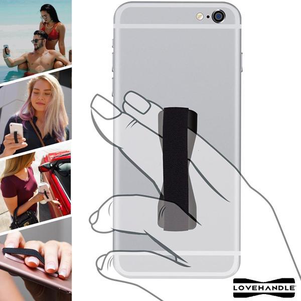 LoveHandle® Universal Phone Grip - Carbon Fiber