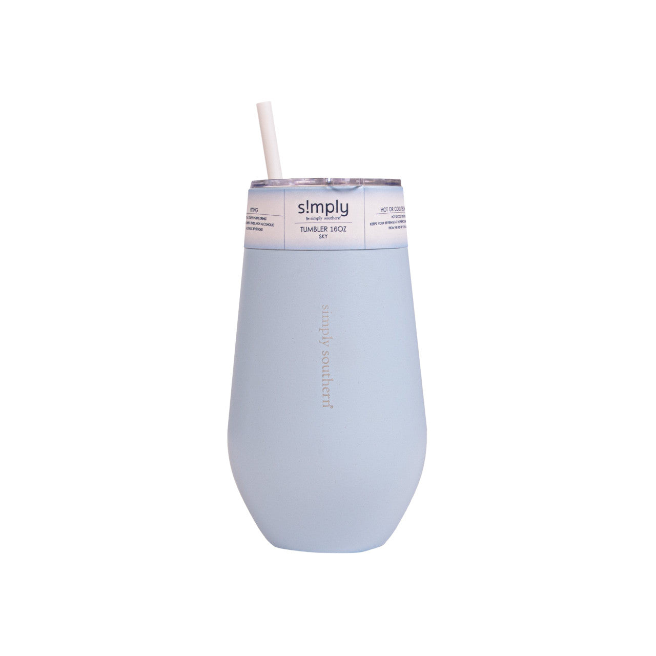 Simply Southern - Tumbler 16oz - Sky