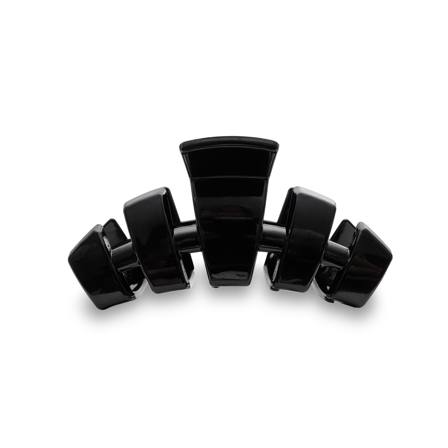 TELETIES - Classic Medium Hair Clip - Jet Black