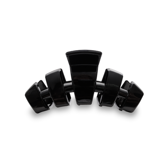 TELETIES - Classic Medium Hair Clip - Jet Black