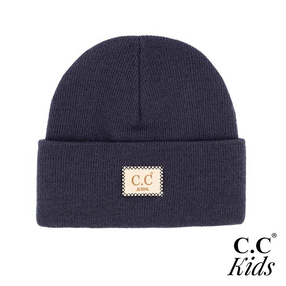CC Beanie KIDS Unisex Classic Knit Hat - HTM1