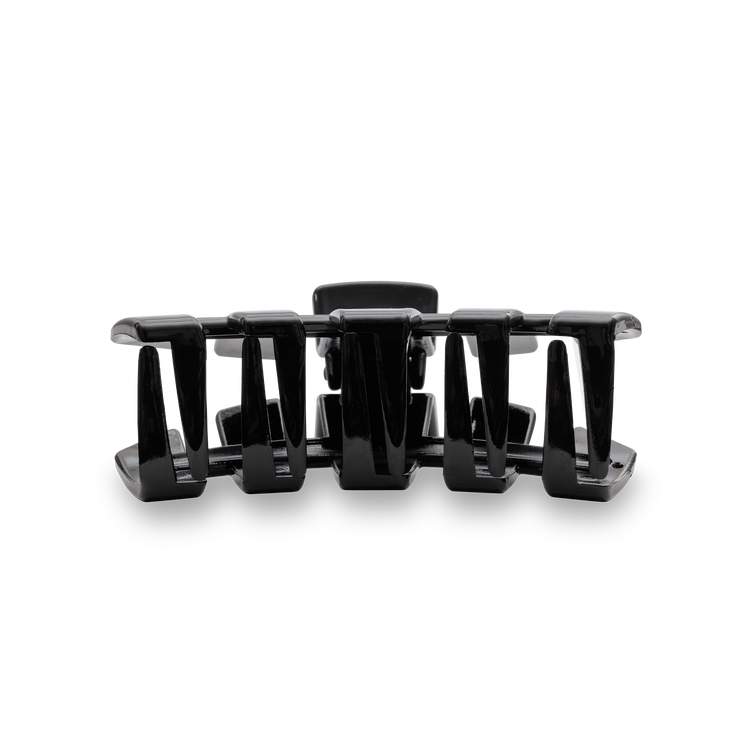 TELETIES - Classic Medium Hair Clip - Jet Black