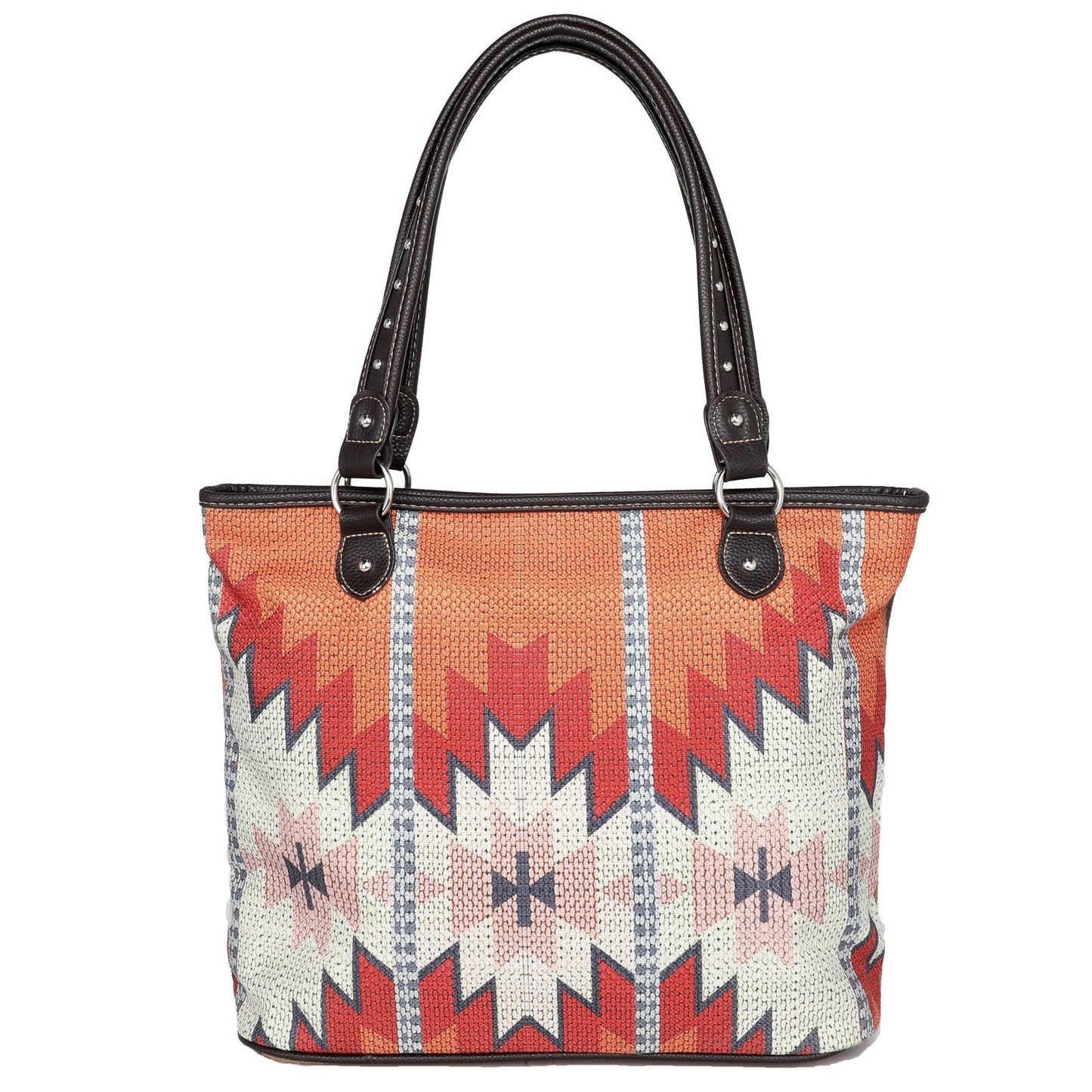 Montana West Aztec Canvas Tote Bag