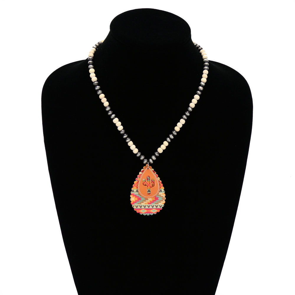 The Cora Aztec Cactus Necklace