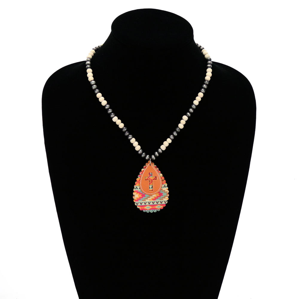 The Cora Aztec Cross Necklace