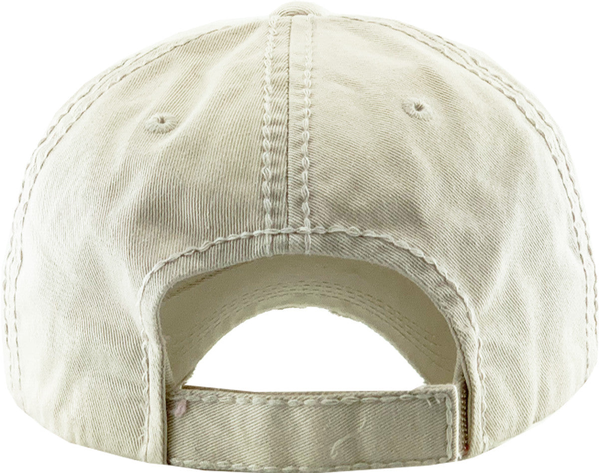 Stone Sweet Southern & Sassy Vintage Look Baseball Cap