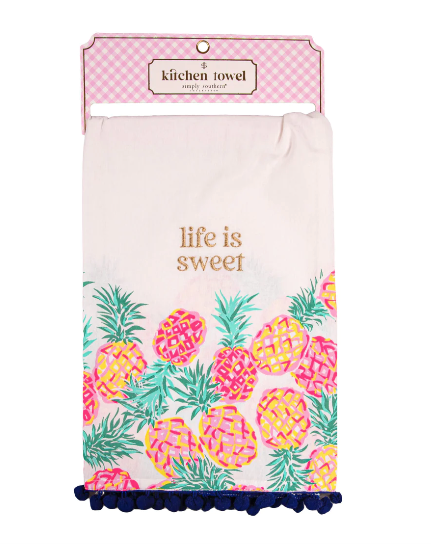FINAL SALE - Simply Southern - Kitchen Towel - ASST.