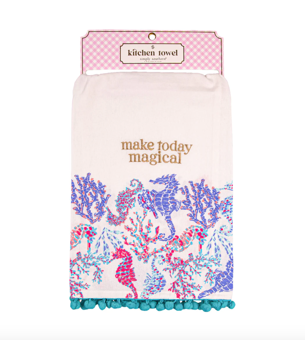 FINAL SALE - Simply Southern - Kitchen Towel - ASST.