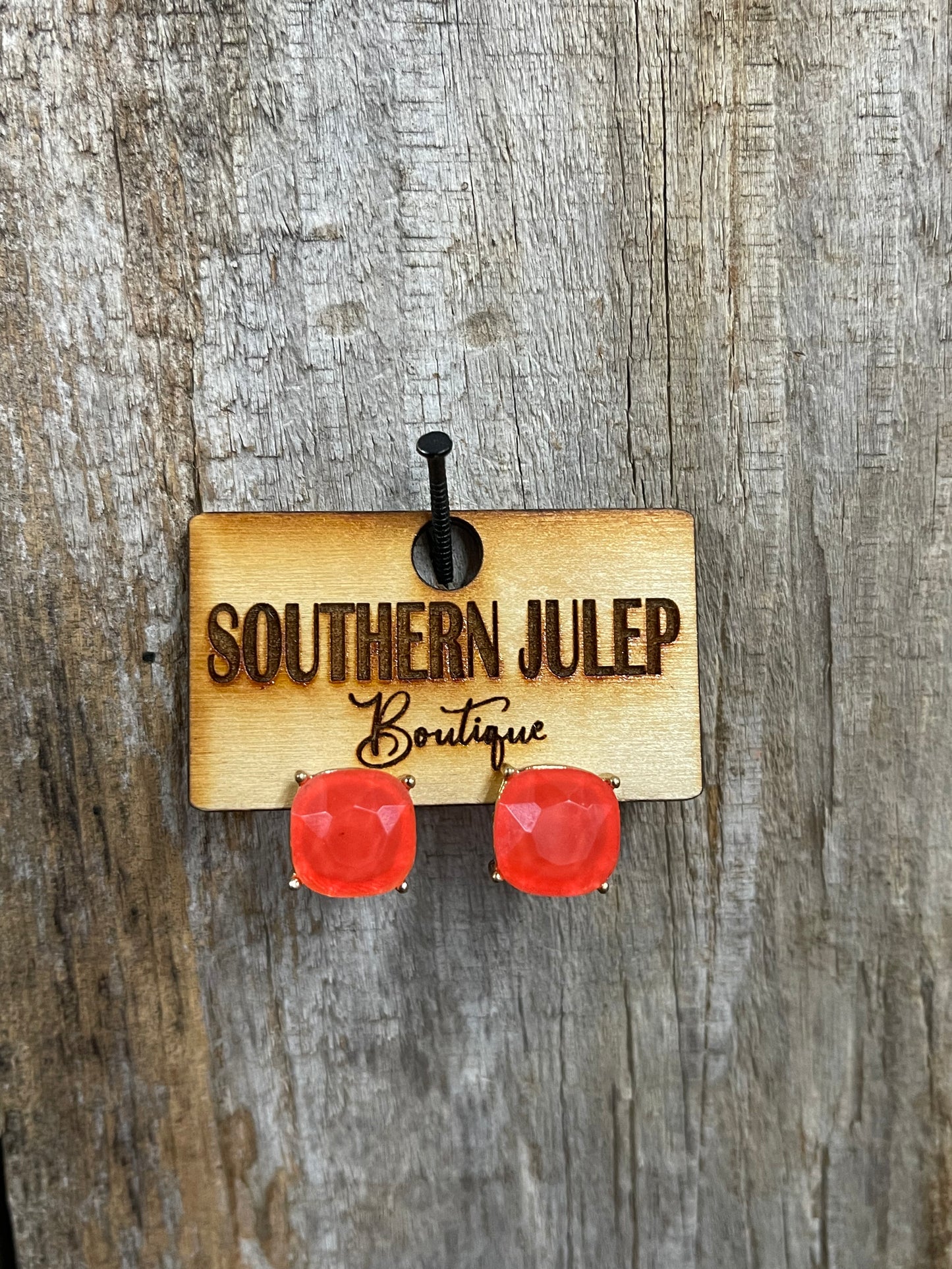 FINAL SALE - The Skye Earrings - Orange