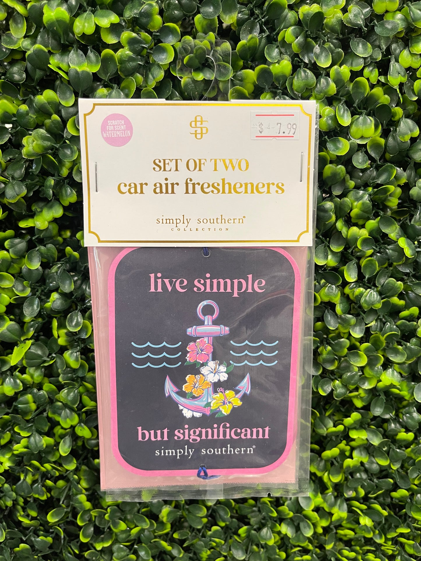 FINAL SALE - Simply Southern - Car Air Fresheners - Asst. - 2023