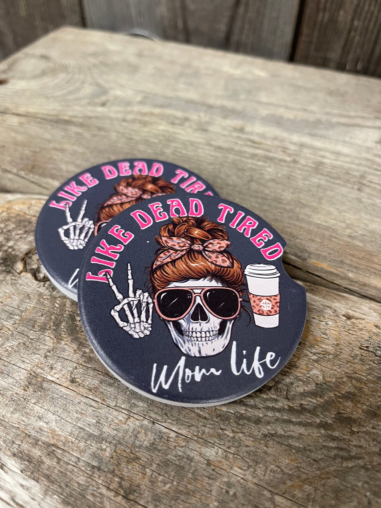 FINAL SALE - Simply Southern - Car Coasters - Asst. Designs