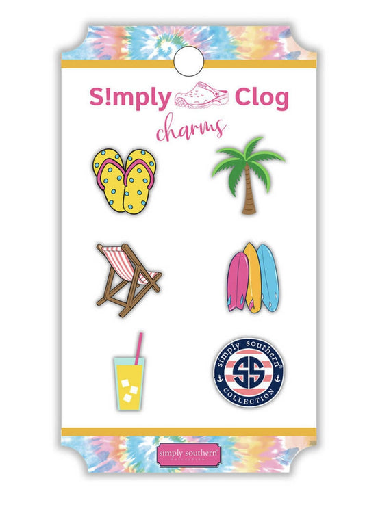 FINAL SALE - Simply Southern - Simply Clog Charms - Beach