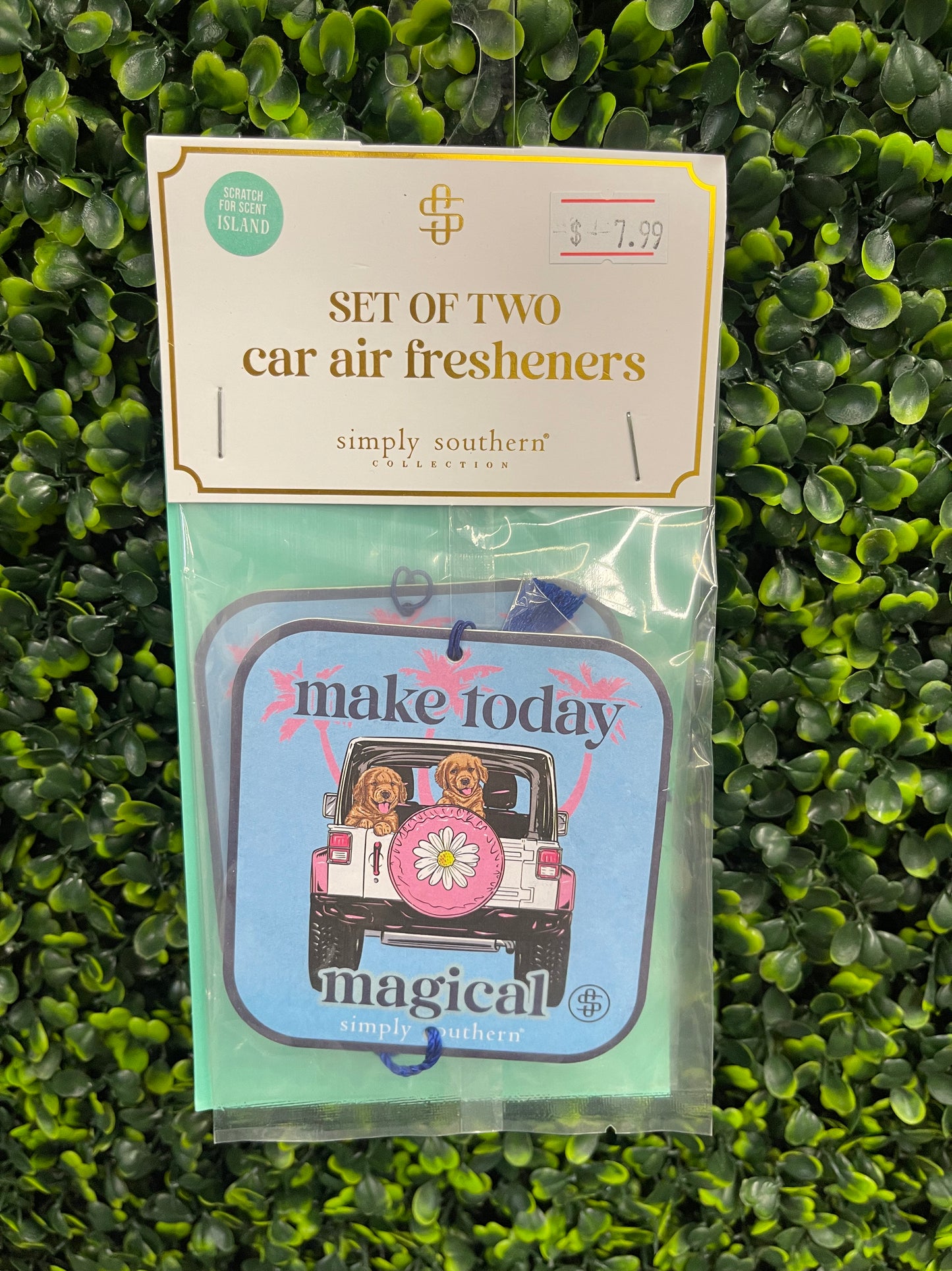 FINAL SALE - Simply Southern - Car Air Fresheners - Asst. - 2023