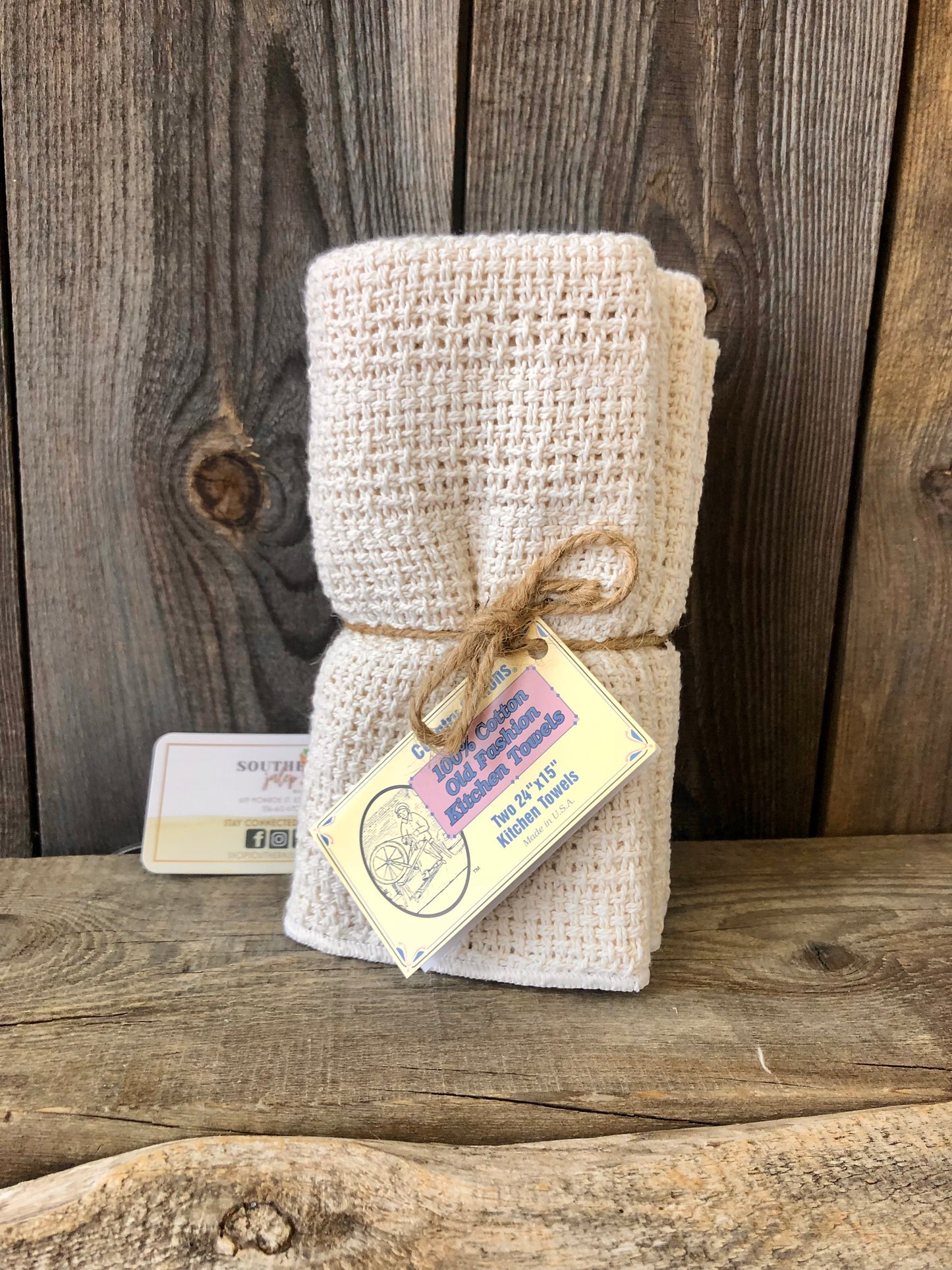 USA MADE Country Cottons Kitchen Towels Set / Asst
