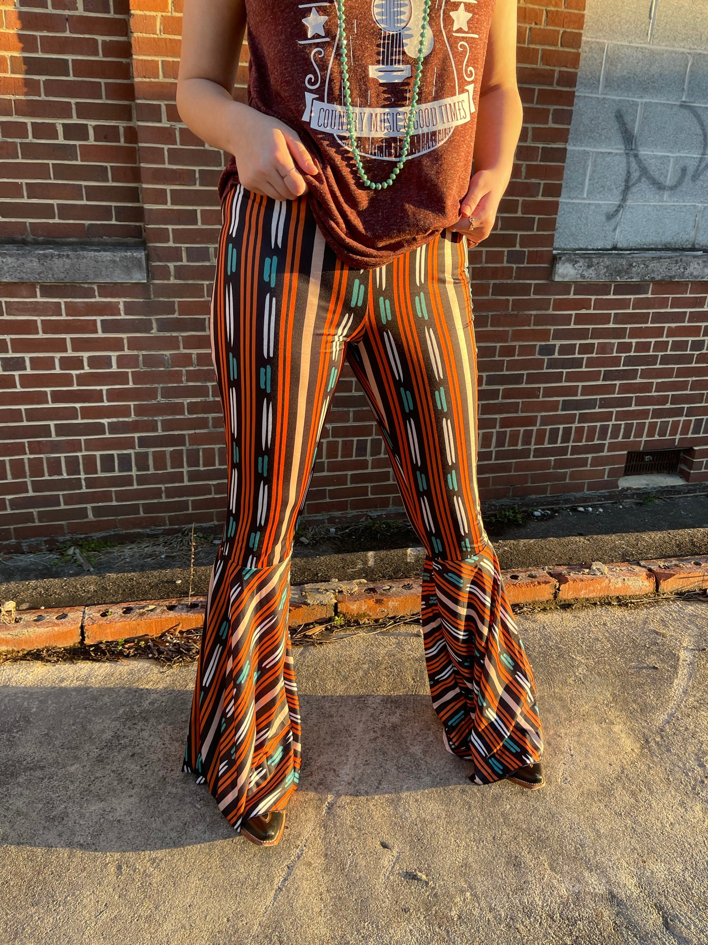 FINAL SALE - Broadway Girls Flare Bell Bottoms
