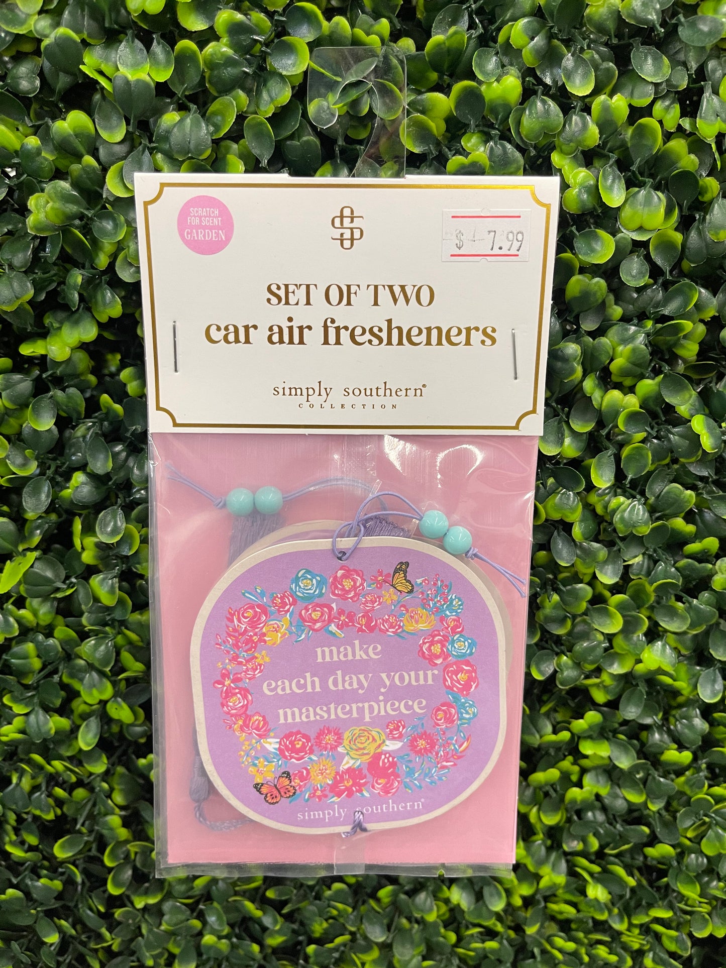 FINAL SALE - Simply Southern - Car Air Fresheners - Asst. - 2023