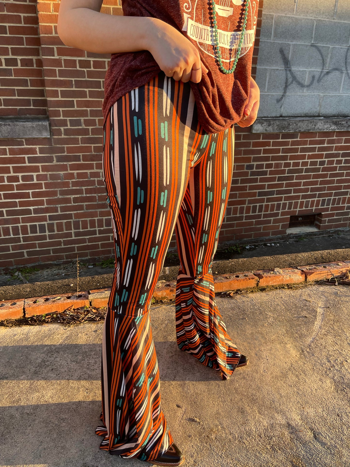 FINAL SALE - Broadway Girls Flare Bell Bottoms