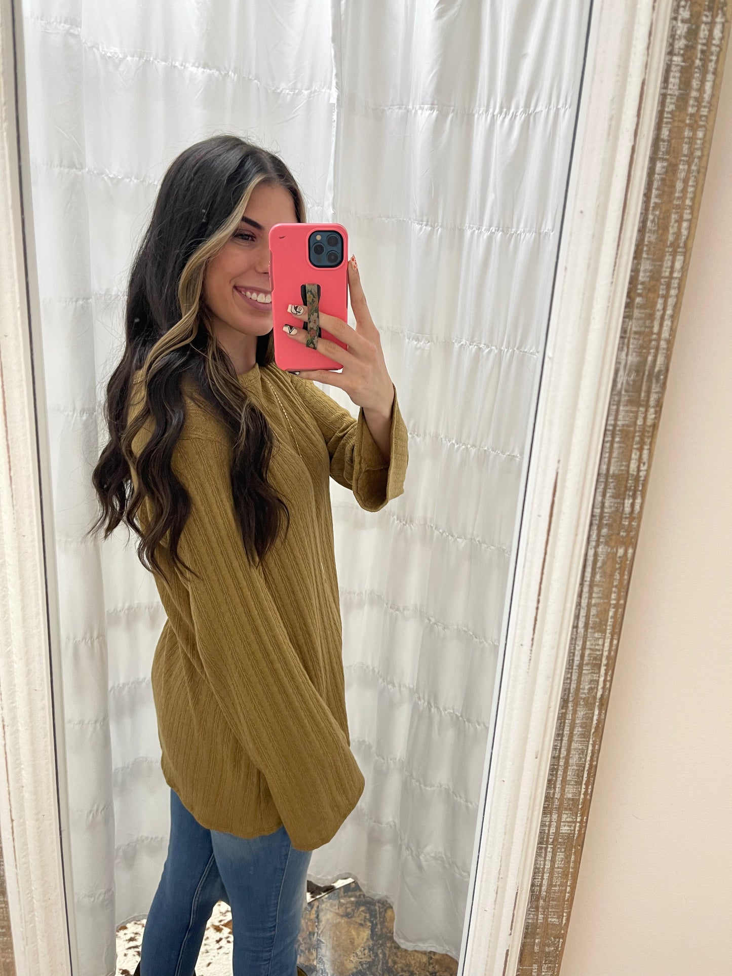 The Kayleigh Top - Dijon