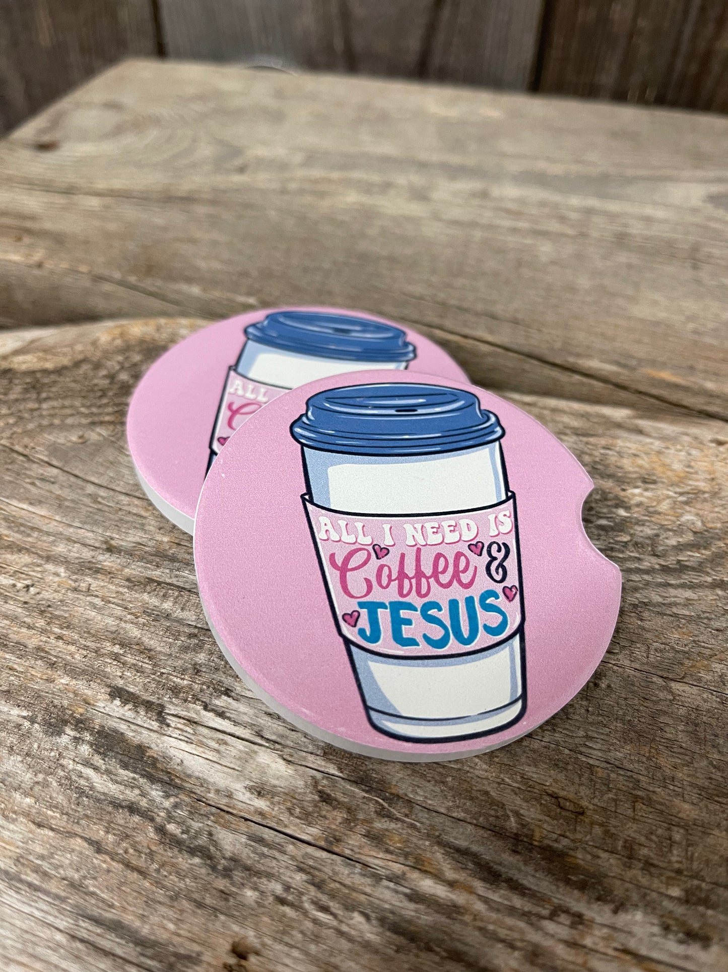FINAL SALE - Simply Southern - Car Coasters - Asst. Designs