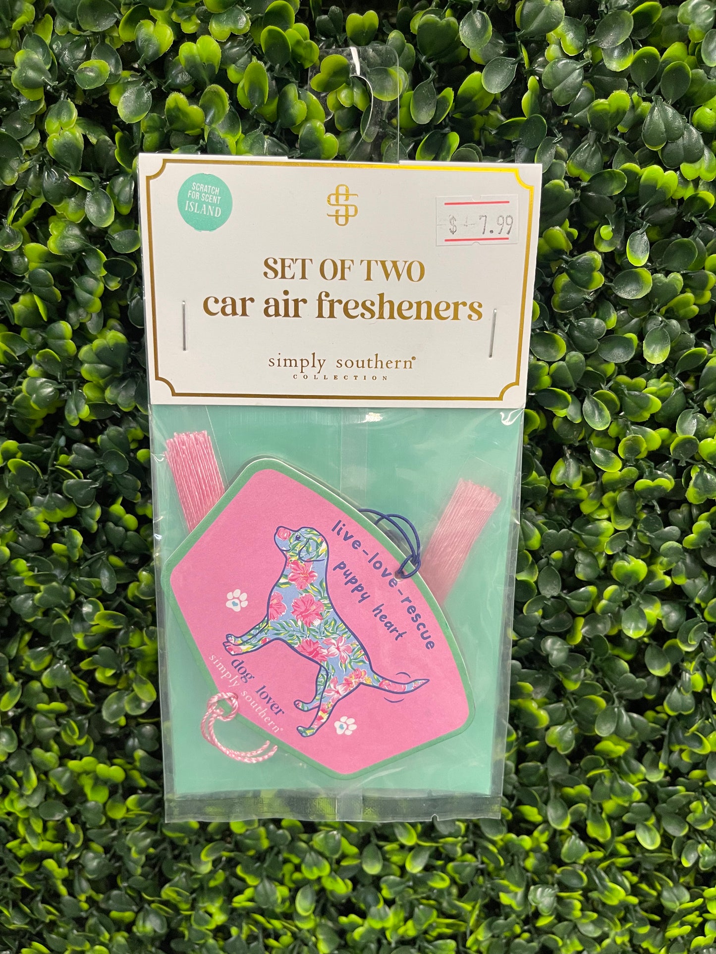 FINAL SALE - Simply Southern - Car Air Fresheners - Asst. - 2023
