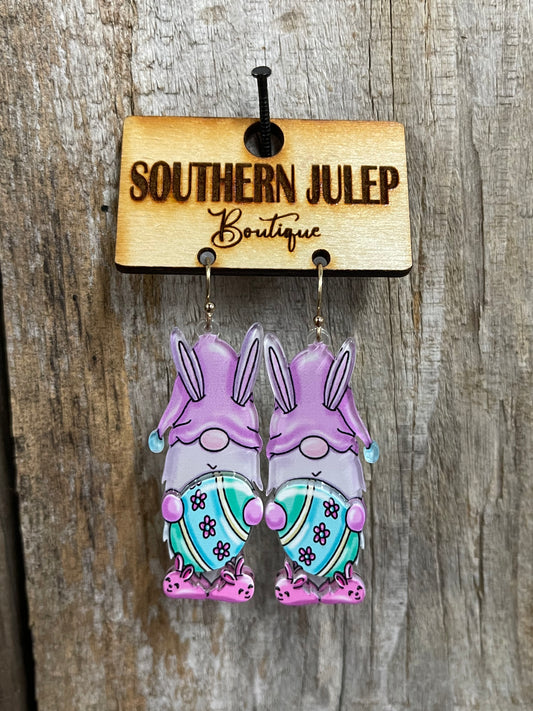 FINAL SALE - The Easter Gnome Earrings