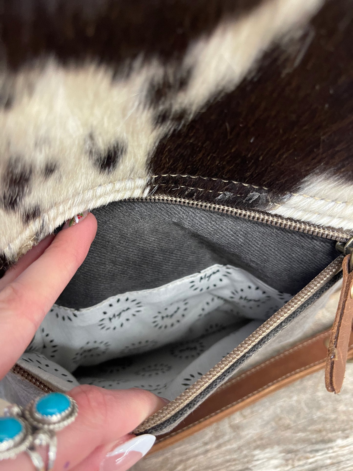 Myra Bag - Sansa Lopez Leather & Hair-On Bag