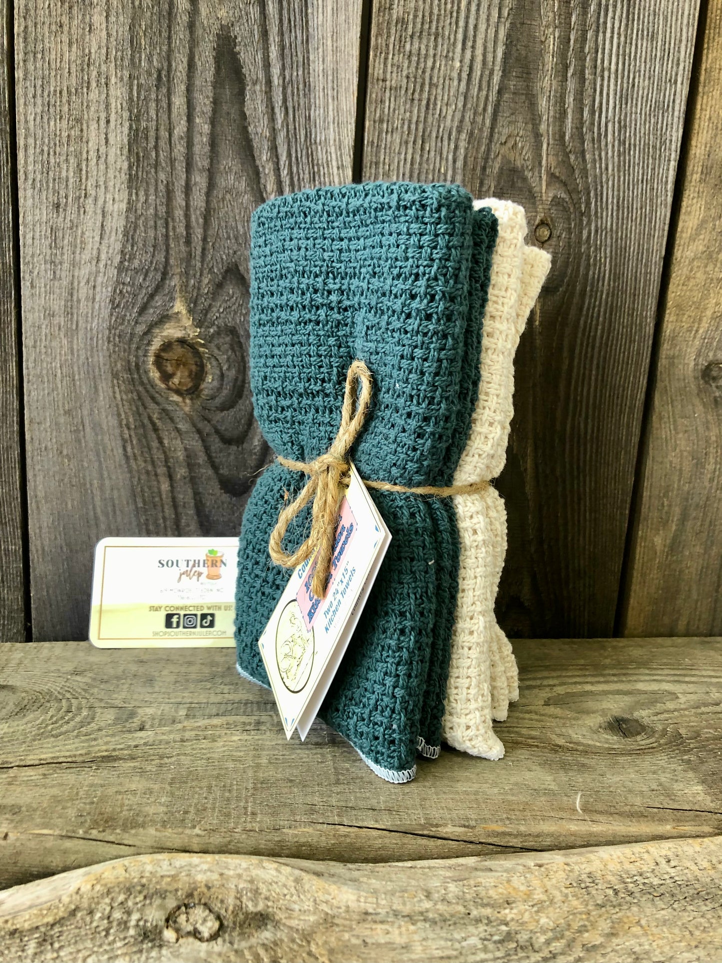 USA MADE Country Cottons Kitchen Towels Set / Asst