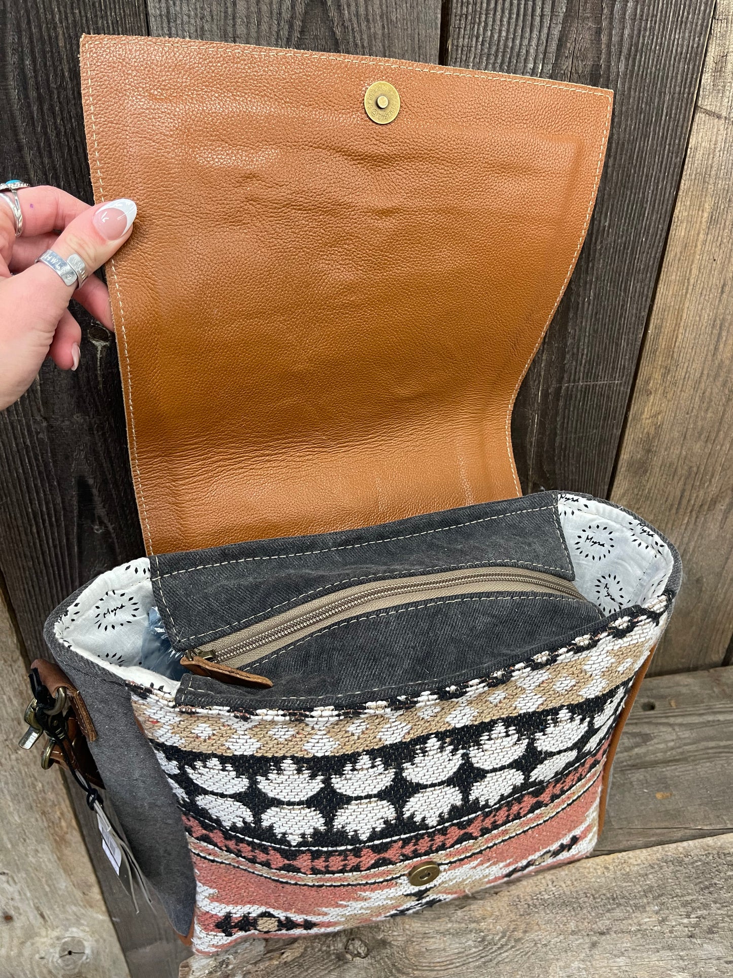 Myra Bag - Sansa Lopez Leather & Hair-On Bag