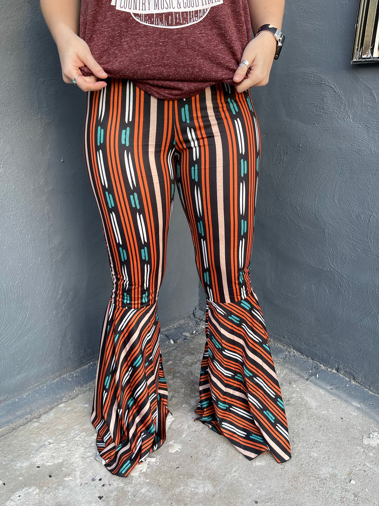 FINAL SALE - Broadway Girls Flare Bell Bottoms