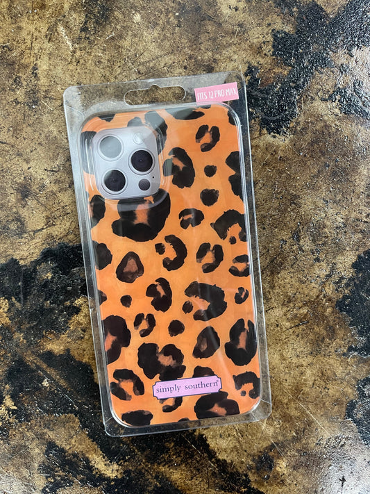 FINAL SALE - Simply Southern - iPhone 12 Pro MAX Case - Leopard