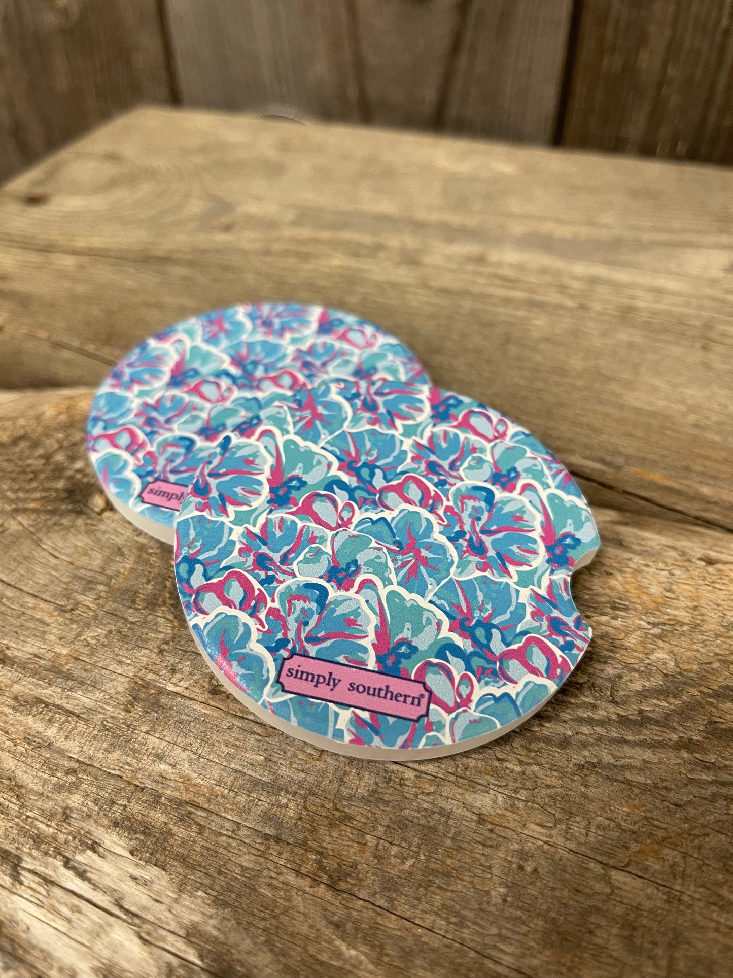 FINAL SALE - Simply Southern - Car Coasters - Asst. Designs
