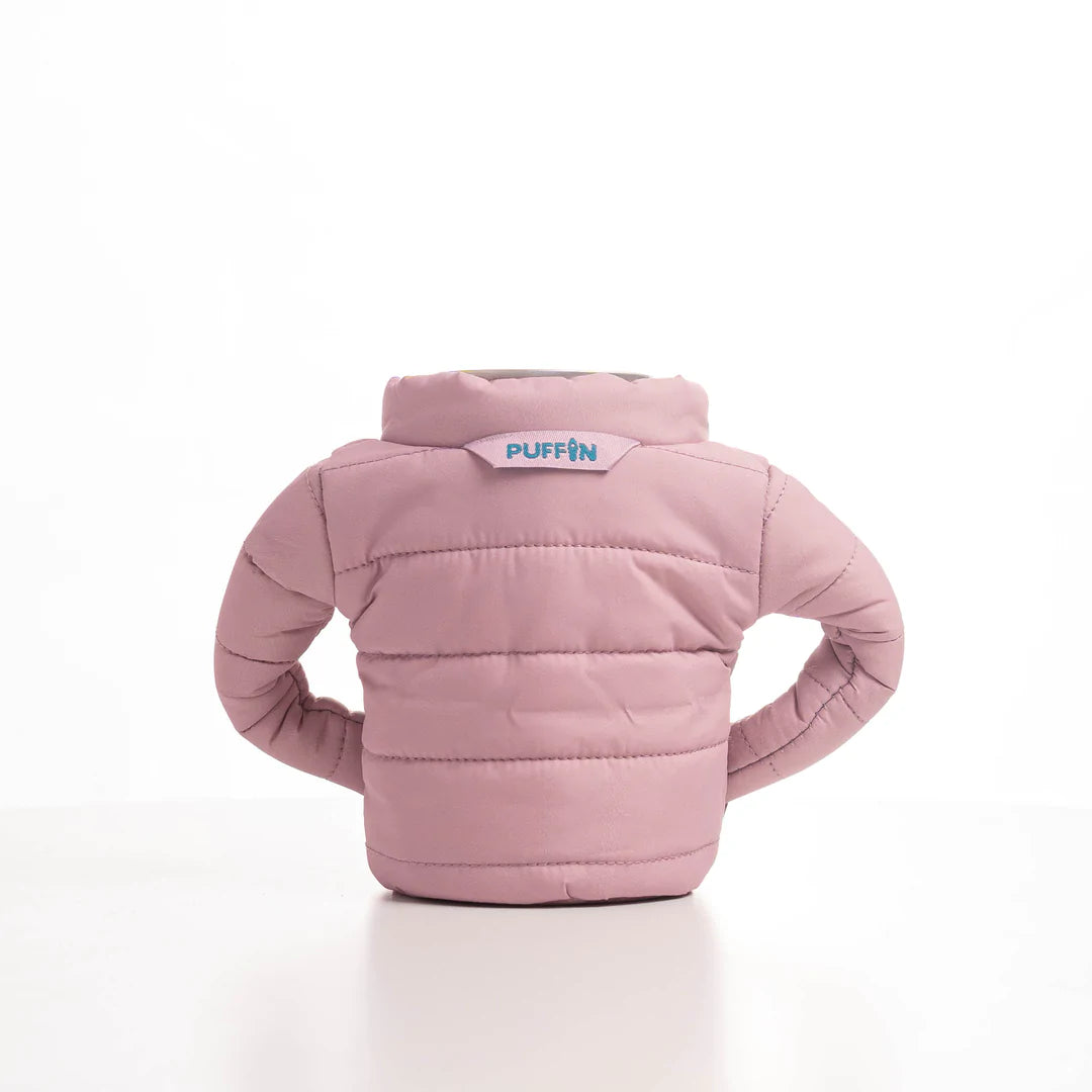 Puffin Can & Bottle Cooler Jacket - ROSE/TEAL