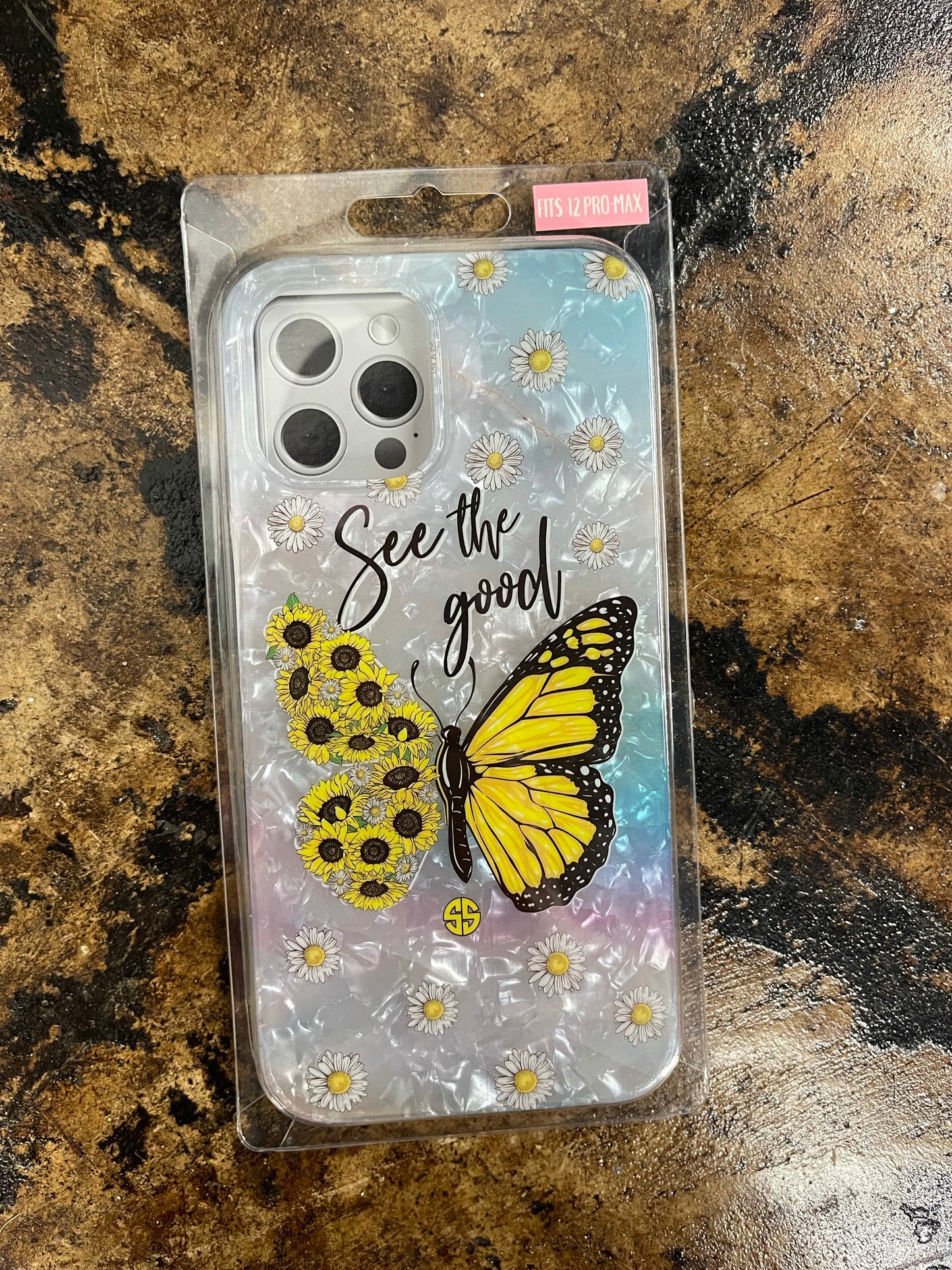 FINAL SALE - Simply Southern - iPhone 12 Pro MAX Case - Butterfly