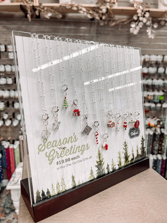 DaVinci Season's Greetings Charm Necklace
