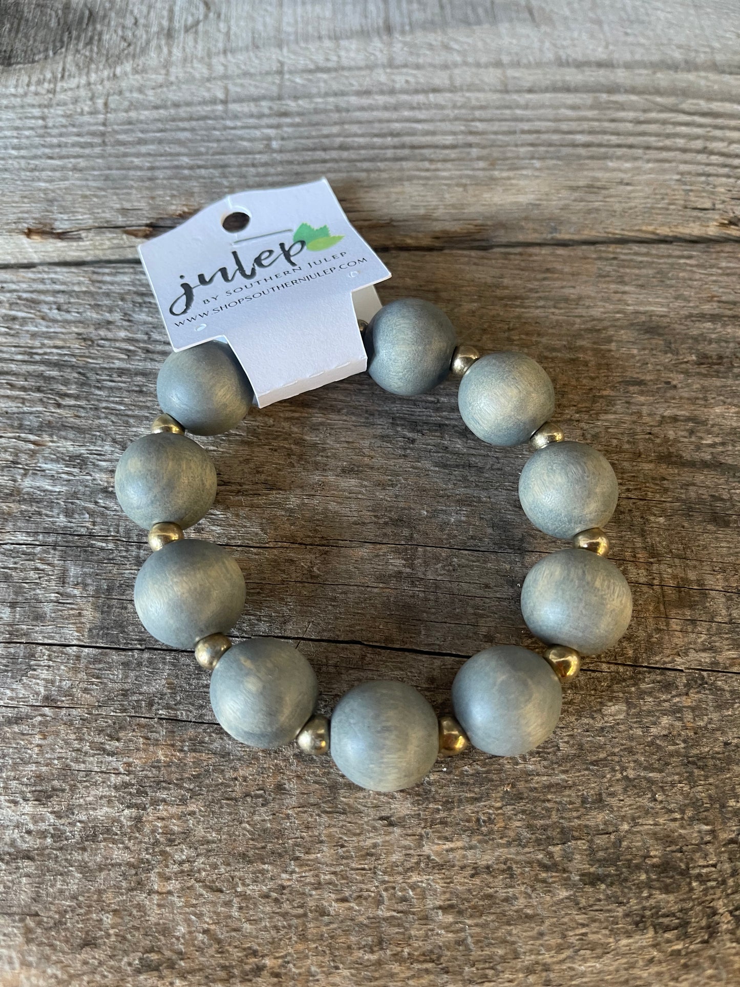 The Deena Bracelet - Blue Grey