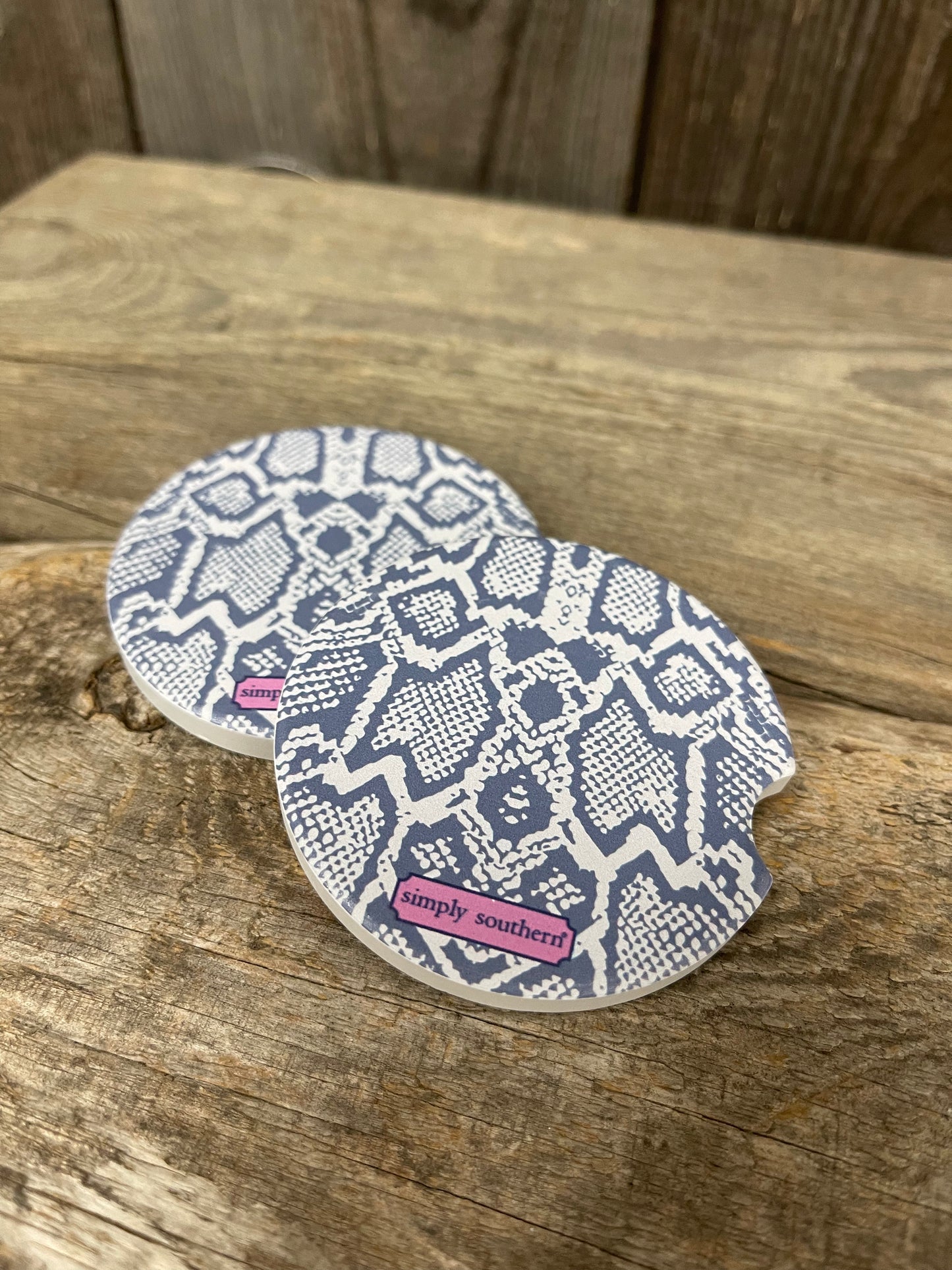 FINAL SALE - Simply Southern - Car Coasters - Asst. Designs