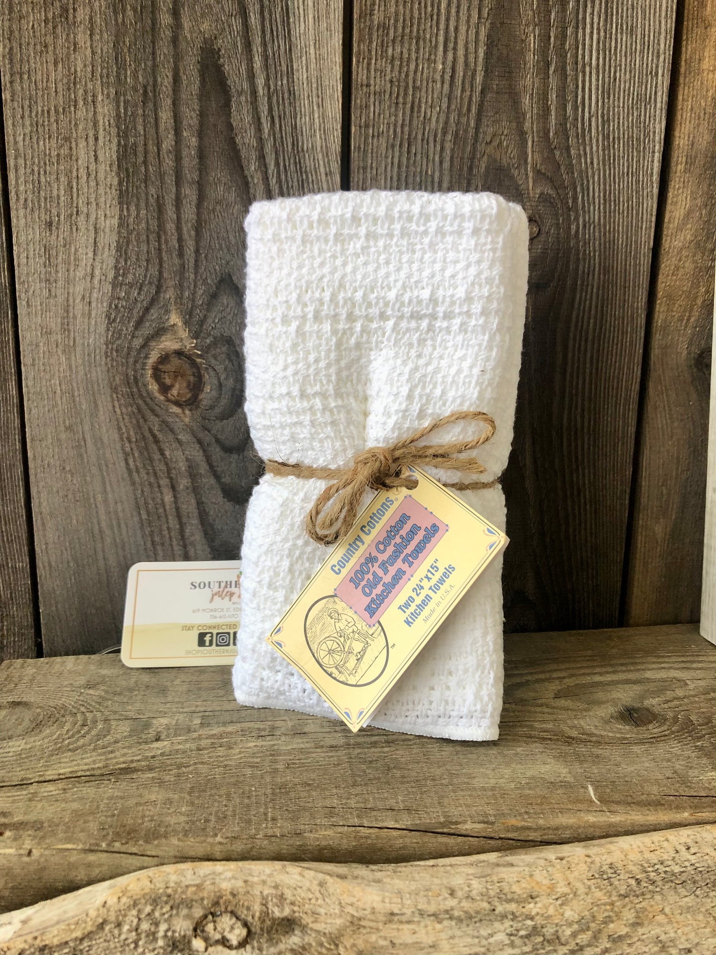 USA MADE Country Cottons Kitchen Towels Set / Asst