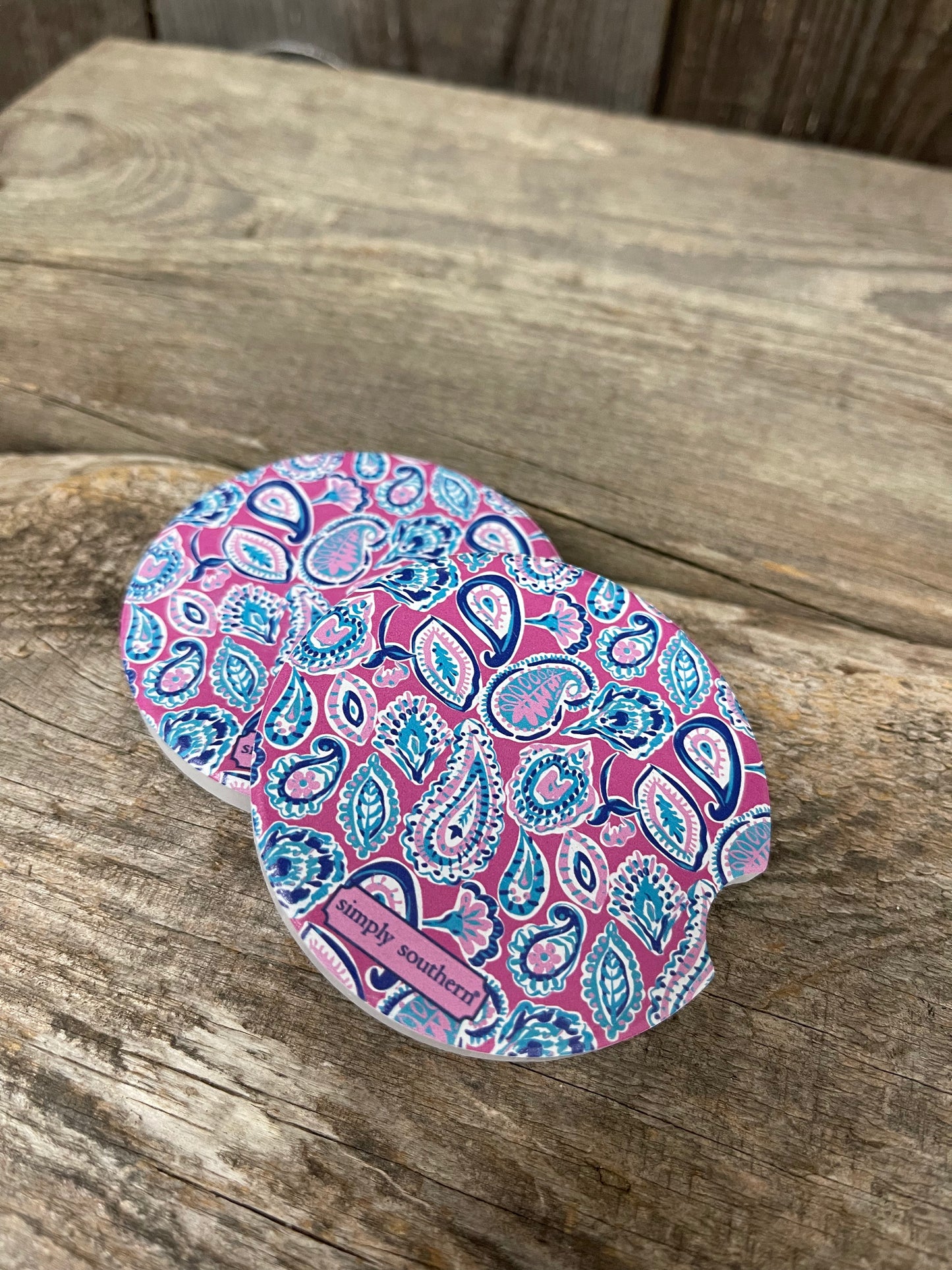 FINAL SALE - Simply Southern - Car Coasters - Asst. Designs