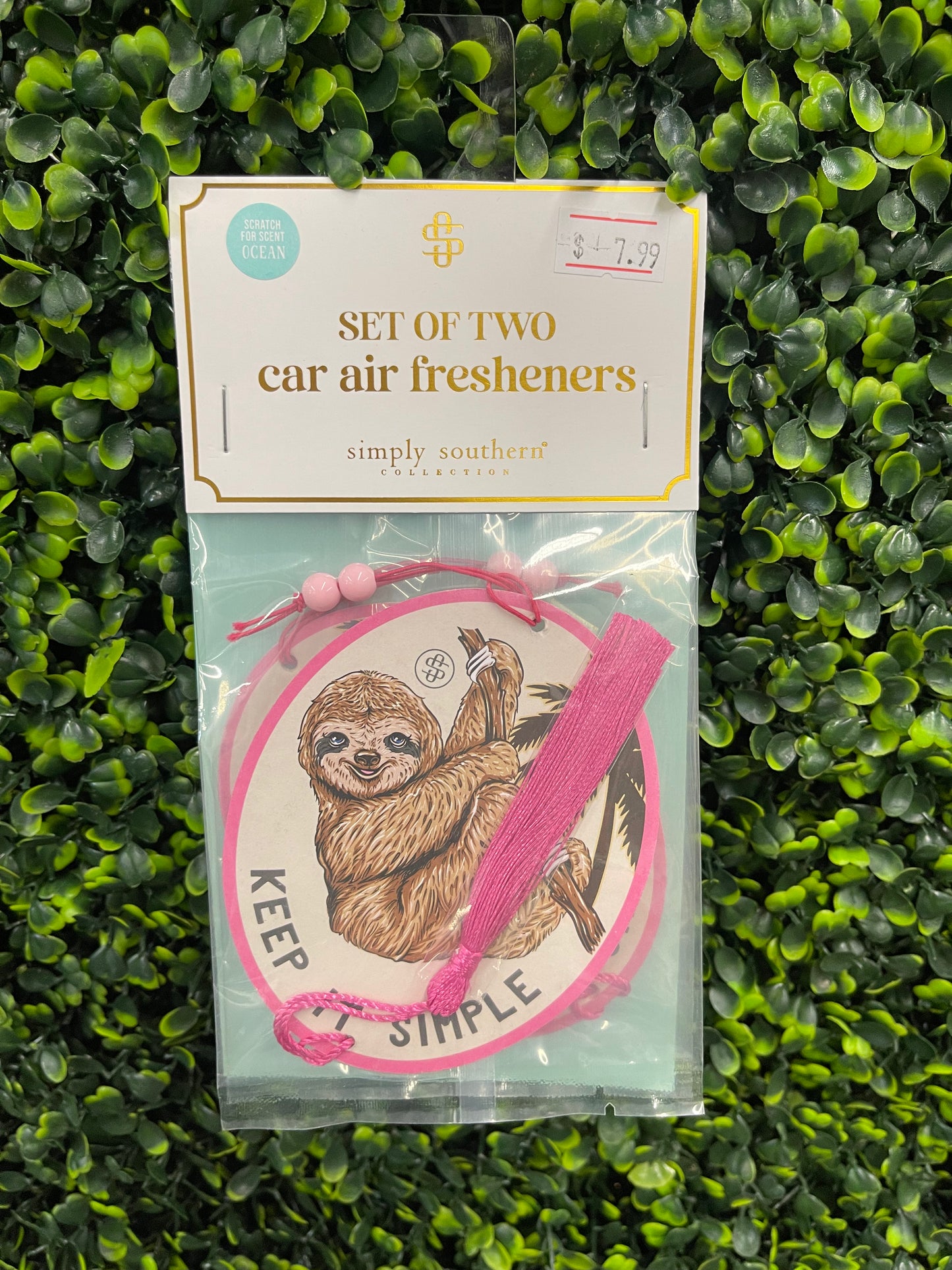 FINAL SALE - Simply Southern - Car Air Fresheners - Asst. - 2023