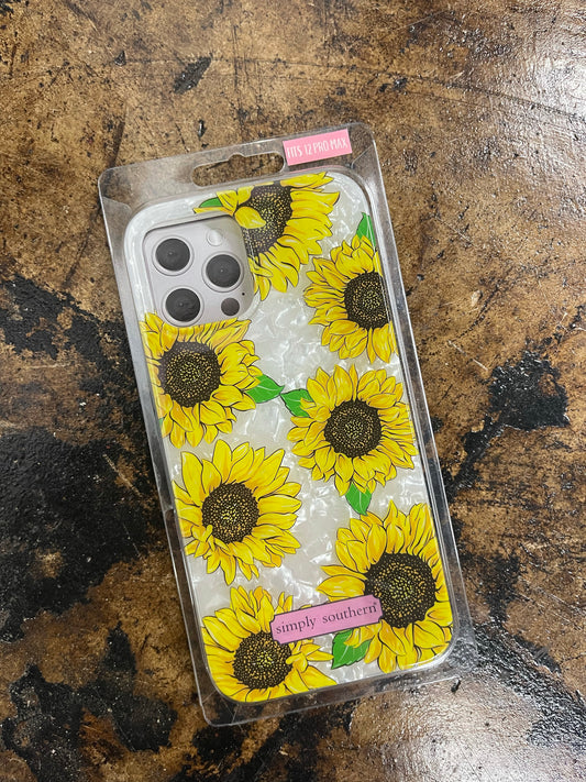 FINAL SALE - Simply Southern - iPhone 12 Pro MAX Case - Sunflower
