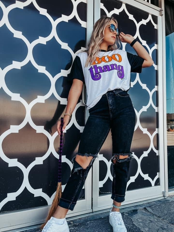 FINAL SALE - Boo Thang Halloween Tee