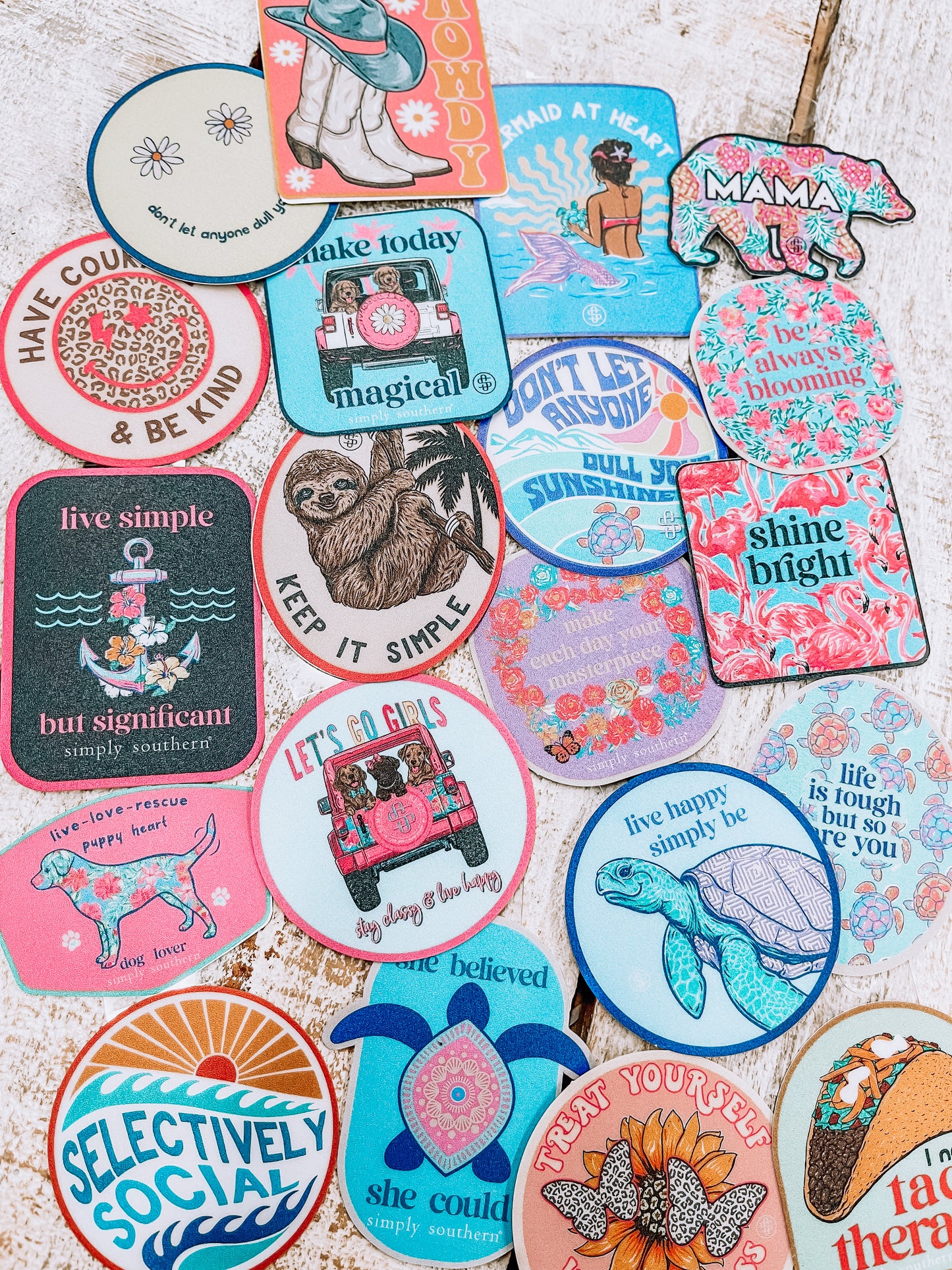 FINAL SALE - Simply Southern - Car Decals - ASST.