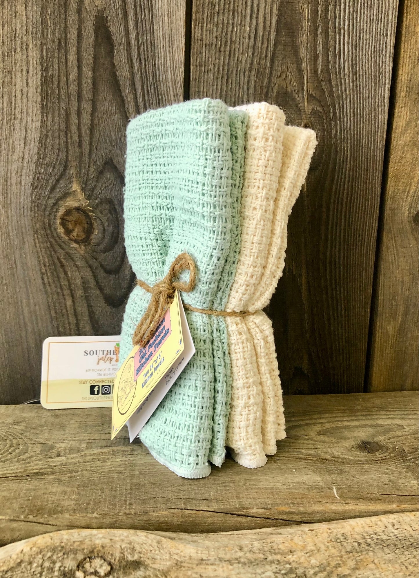 USA MADE Country Cottons Kitchen Towels Set / Asst